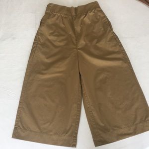 Madewell culotte pull on pants with pockets